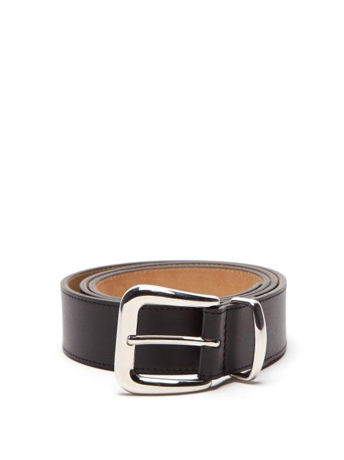 Matchesfashion.com A.p.c. - Simon Leather Belt - Mens - Black