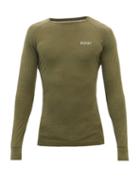 Soar - Long-sleeve Merino-blend Base-layer T-shirt - Mens - Khaki