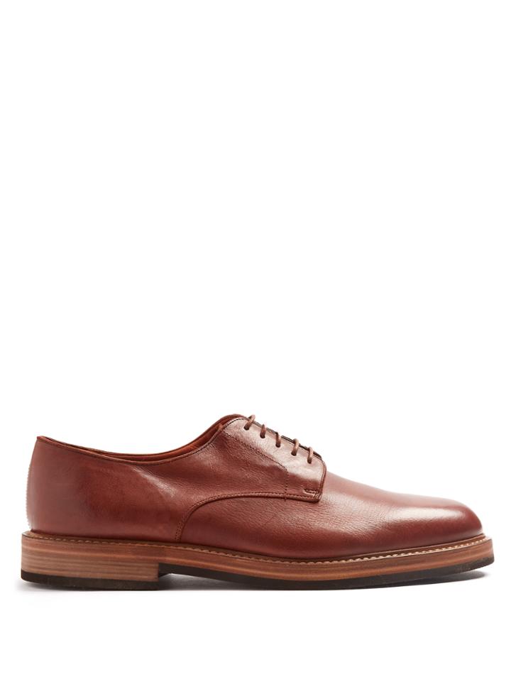 Fratelli Rossetti Batik Leather Derby Shoes