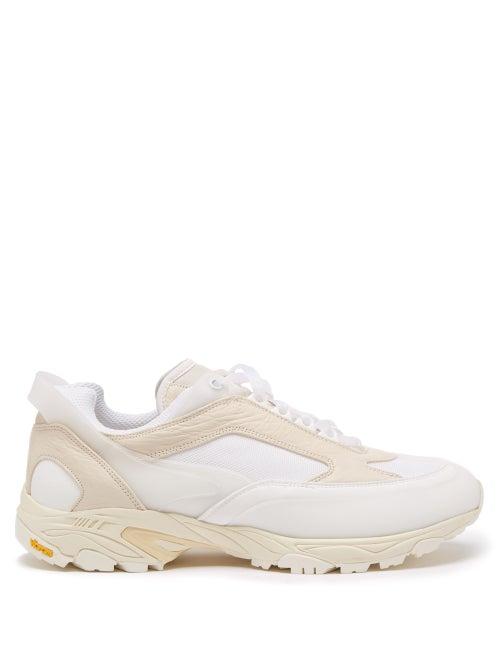 Our Legacy - Splinter Leather Trainers - Mens - White