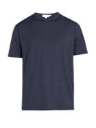 Matchesfashion.com Sunspel - Classic Crew Neck Cotton T Shirt - Mens - Navy