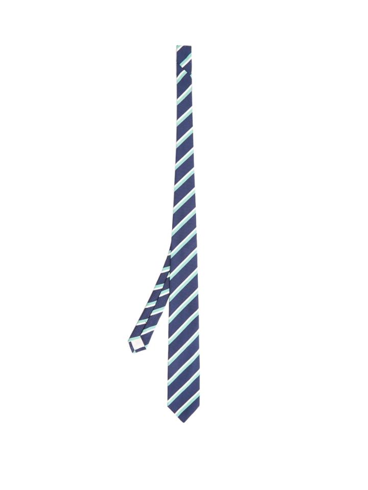 Prada Striped Silk Tie