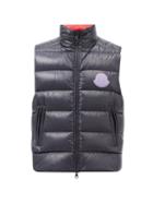 2 Moncler 1952 - Parken Quilted Down Gilet - Mens - Black Red