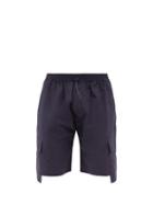 Matchesfashion.com Studio Nicholson - Henta Drawcord-waist Shorts - Mens - Indigo