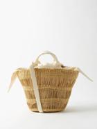 Muu - Line Net Basket Bag - Womens - White Multi