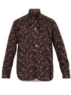 Matchesfashion.com Needles - Liberty Floral Print Cotton Shirt - Mens - Dark Brown