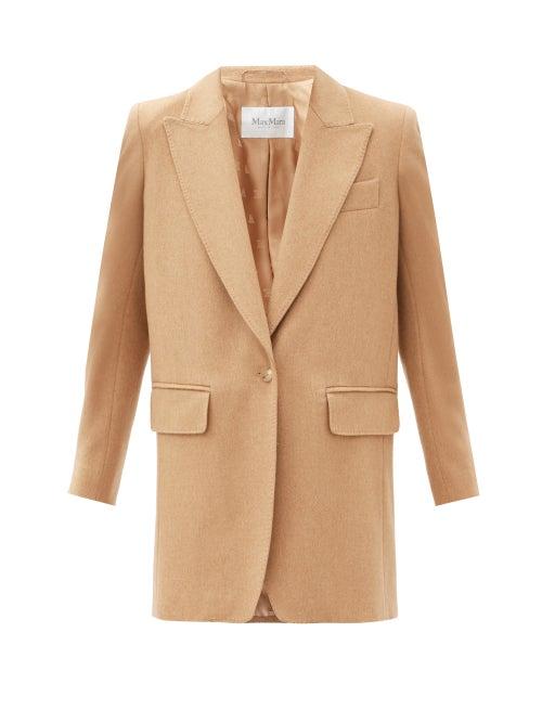 Matchesfashion.com Max Mara - Eva Jacket - Womens - Camel