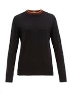 Matchesfashion.com Paul Smith - Artist Stripe Merino Wool Sweater - Mens - Black