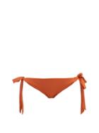 Matchesfashion.com Casa Raki - Cindy Tie Side Bikini Briefs - Womens - Orange