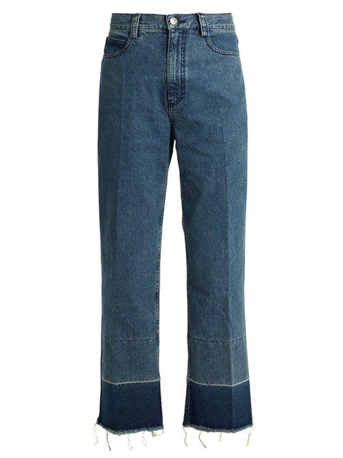 Matchesfashion.com Rachel Comey - Legion High Rise Slim Leg Jeans - Womens - Dark Blue