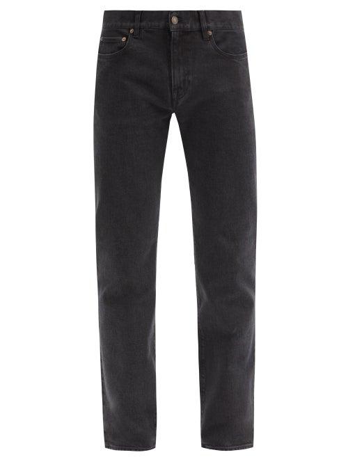 Matchesfashion.com Jeanerica Jeans & Co. - Sm001 Cotton-blend Slim-leg Jeans - Mens - Black