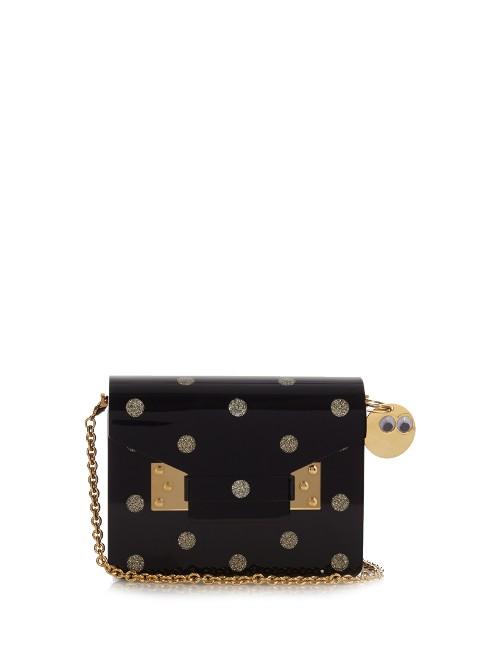 Sophie Hulme Compton Envelope Polka-dot Shoulder Bag