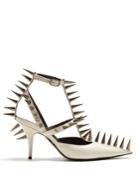 Balenciaga Spike-embellished Leather Pumps