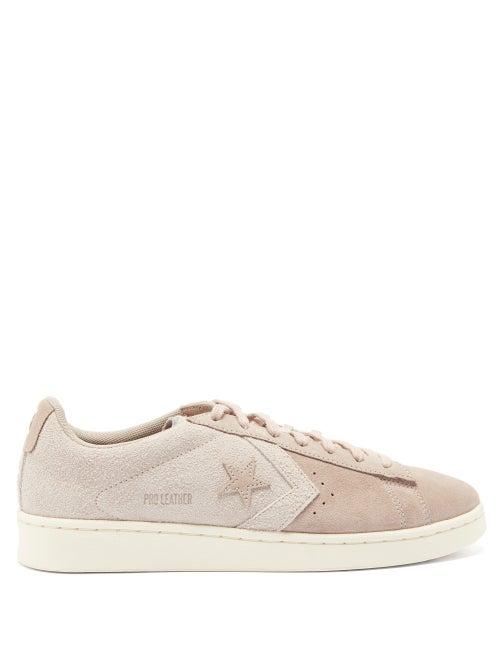 Matchesfashion.com Converse - Pro Leather Suede Trainers - Mens - Light Pink