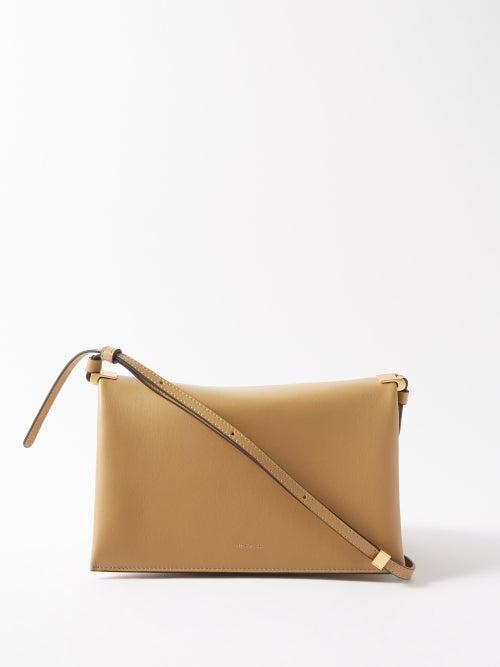 Wandler - Uma Baguette Small Leather Shoulder Bag - Womens - Beige