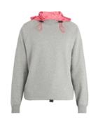 Valentino Contrast-hood Cotton-blend Sweatshirt