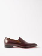 Christian Louboutin - Dandelion Leather Loafers - Mens - Brown