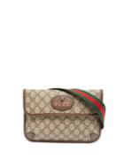 Gucci - Gg-jacquard Coated-canvas Shoulder Bag - Mens - Brown Multi