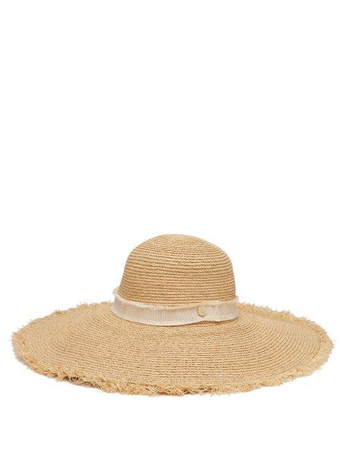 Matchesfashion.com Heidi Klein - Cape Elizabeth Wide Brim Straw Hat - Womens - Beige