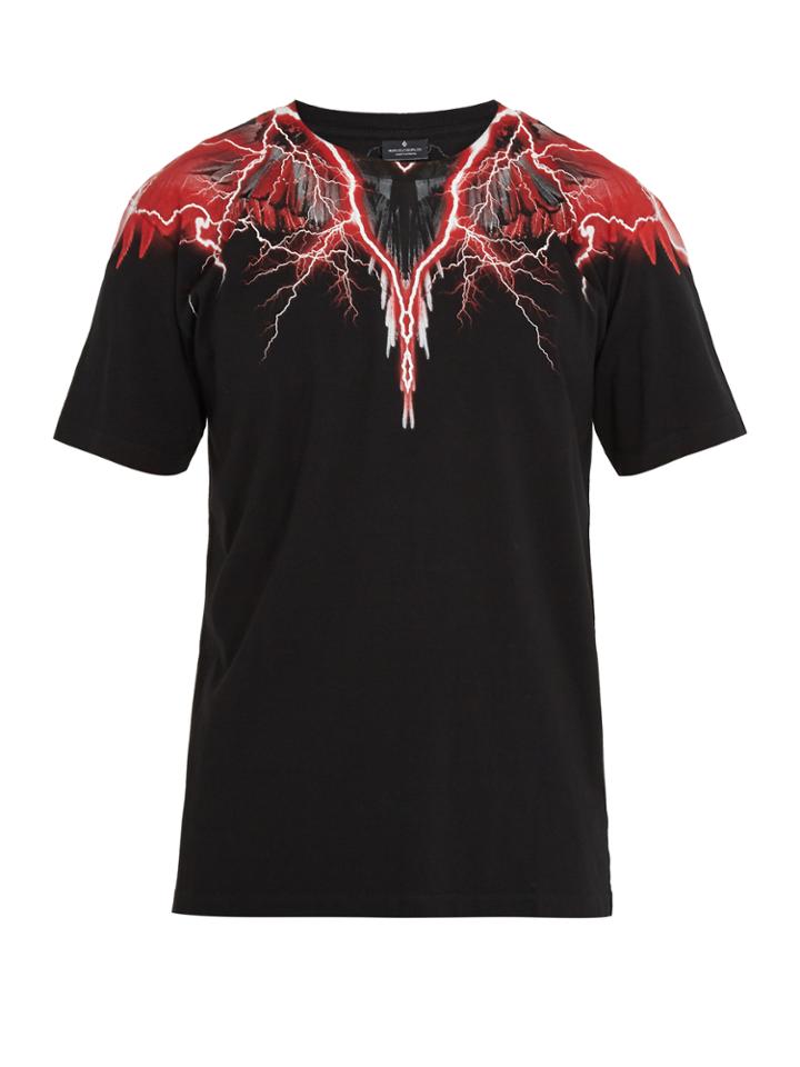 Marcelo Burlon Worr Cotton-jersey T-shirt