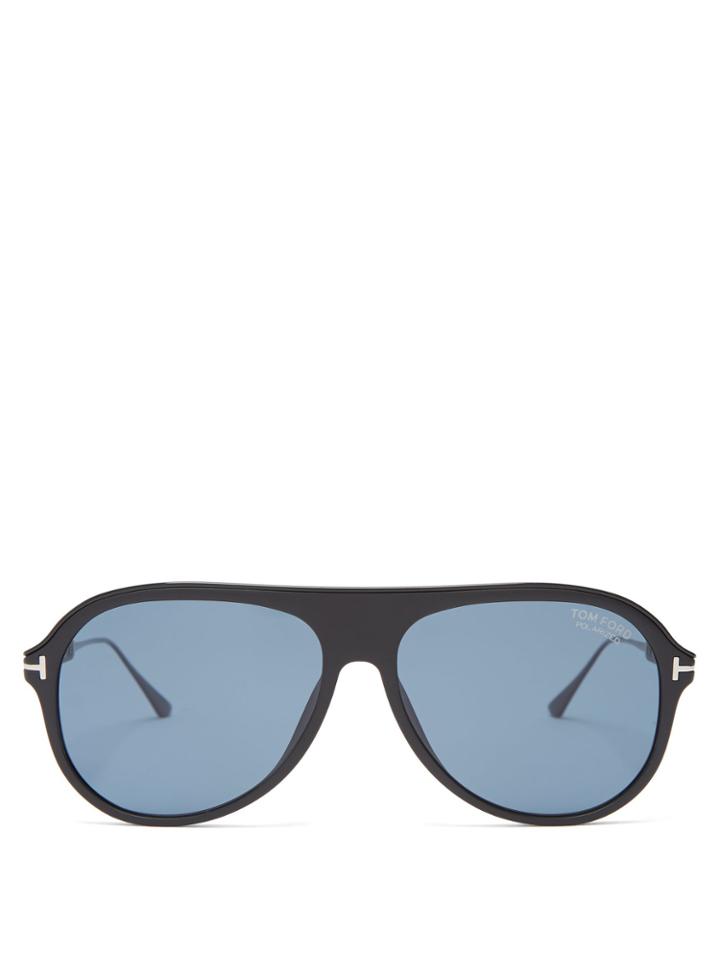 Tom Ford Eyewear Nicholai Acetate Sunglasses