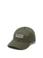 Ladies Accessories Ganni - Logo-embroidered Organic-cotton Baseball Cap - Womens - Khaki