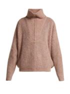 Isabel Marant Étoile Cyclan Half-zip Mohair-blend Sweater
