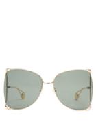 Gucci Oversized Butterfly-frame Sunglasses