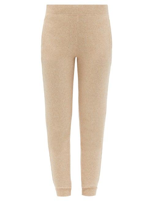 Ladies Lingerie Skin - Nili Pima Cotton-blend Pyjama Trousers - Womens - Beige