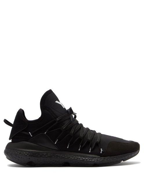 Matchesfashion.com Y-3 - Kusari Neoprene Trainers - Mens - Black