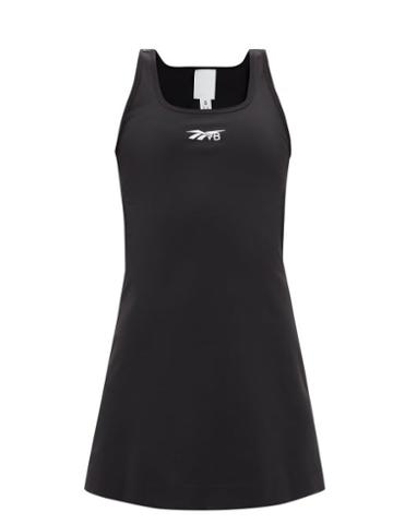 Reebok X Victoria Beckham - Cutout-back Stretch-jersey Tennis Dress - Womens - Black