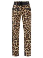 Goldbergh - Jaguar-print Belted Ski Trousers - Womens - Animal