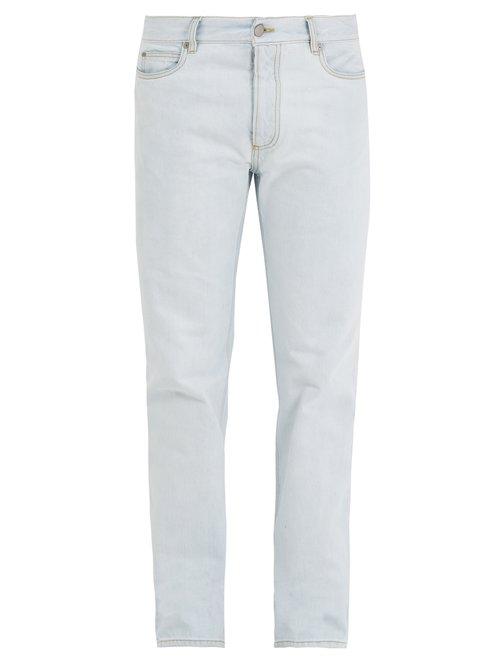 Matchesfashion.com Maison Margiela - Super Bleach Straight Leg Jeans - Mens - Blue