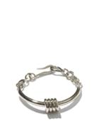 Ladies Jewellery Tohum - Dunya Apia Sterling Silver-plated Bangle - Womens - Silver