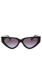 Matchesfashion.com Valentino - V Logo Cat Eye Acetate Sunglasses - Womens - Black