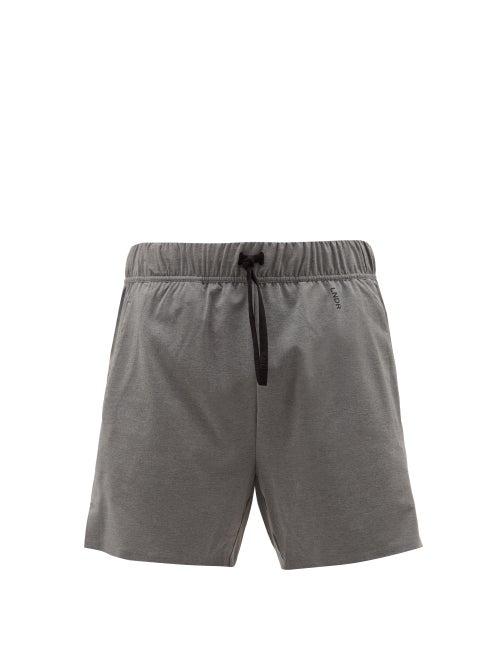Matchesfashion.com Lndr - Run Technical Fabric Performance Shorts - Mens - Grey