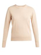 Matchesfashion.com Altuzarra - Fillmore Braided Back Cashmere Sweater - Womens - Beige