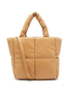 Stand Studio - Rosanne Quilted Faux-leather Tote Bag - Womens - Tan