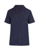 Matchesfashion.com Onia - Vacation Short Sleeved Shirt - Mens - Navy
