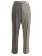 Thom Browne Contrast-striped Wool Trousers