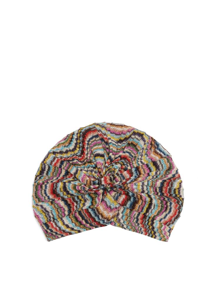 Missoni Mare Waved Knitted Turban