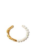 Matchesfashion.com Completedworks - The State We're In Pearl & 14kt Gold-vermeil Cuff - Womens - Pearl