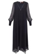 Matchesfashion.com Max Mara Studio - Ciro Dress - Womens - Navy