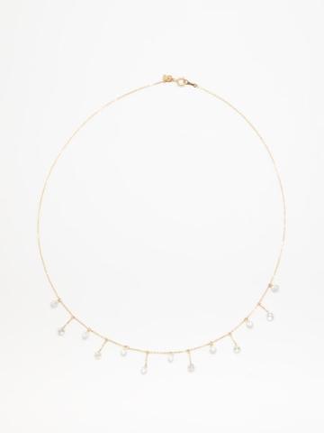 Persee - Dana Diamond & 18kt Gold Choker - Womens - Yellow Gold
