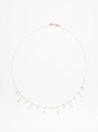 Persee - Dana Diamond & 18kt Gold Choker - Womens - Yellow Gold