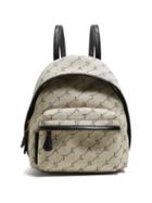 Matchesfashion.com Stella Mccartney - Logo Print Backpack - Womens - Cream Multi