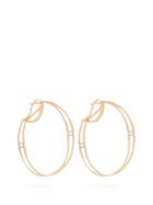 Matchesfashion.com Susan Foster - Diamond & Yellow Gold Hoop Earrings - Womens - Gold