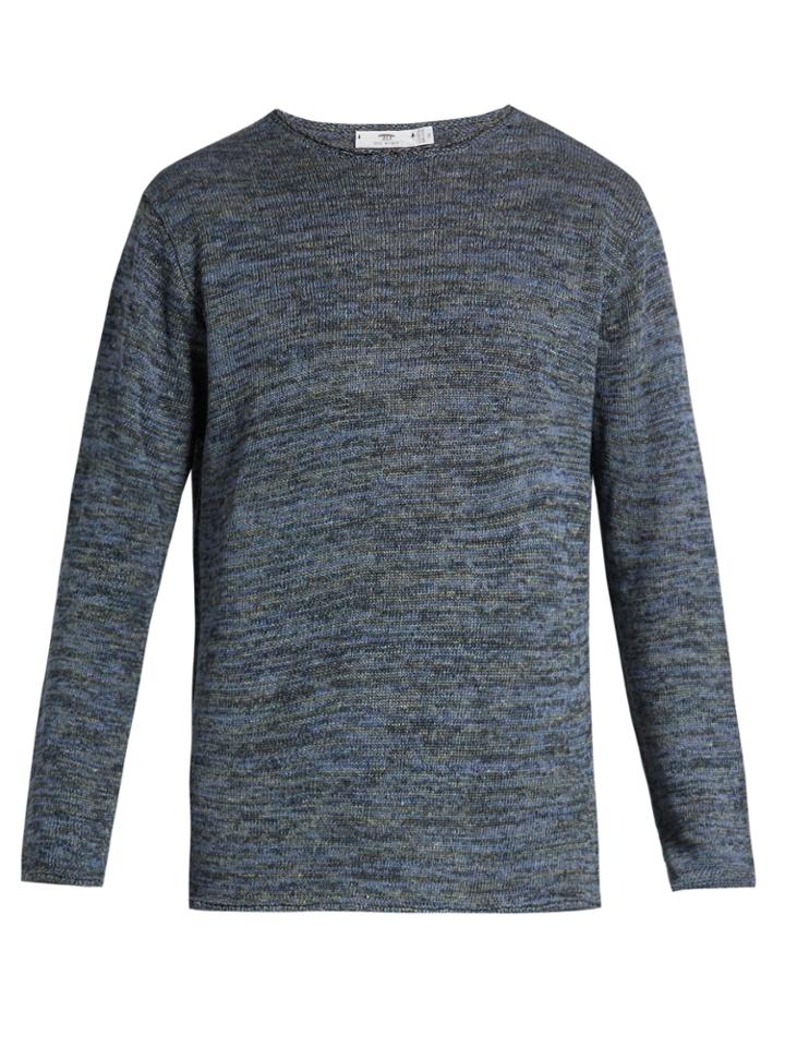 Inis Meáin Crew-neck Linen Sweater