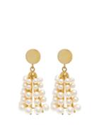Matchesfashion.com Sophia Kokosalaki - Carillon Ii Pearl Earrings - Womens - Pearl
