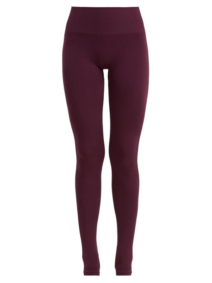 Pepper & Mayne Margot Rib-knit Stirrup Leggings